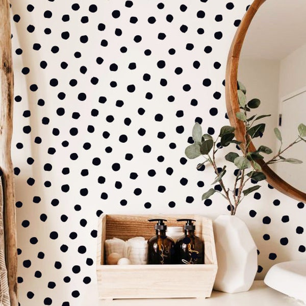 Polka Dot Wall Decal Etsy