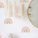 Rainbow Wall Decals - Hand Drawn Rainbow Wall Sticker, Boho Rainbow, Multi Colored Rainbow, Nursery Decor, Kids Room Decal, Decor, Home h5
