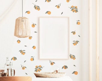 Tangerines Wall Decals h75