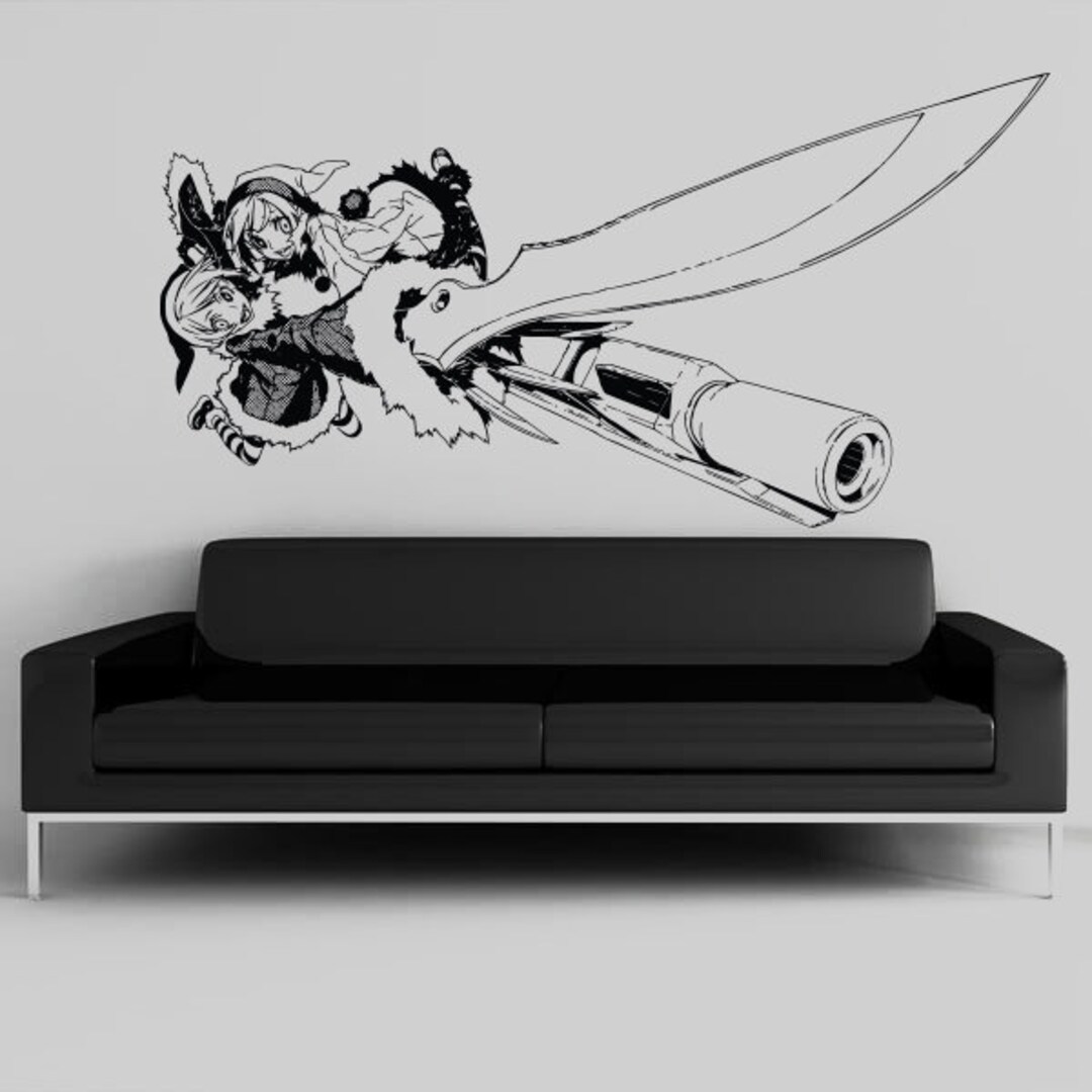 Wall Decal / Wall Decal Anime / Comics Wall Sticker / Vinyl Sticker