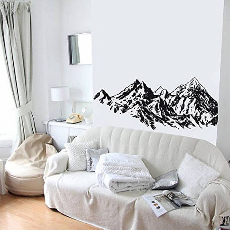 Die Berge Wandtattoo / rock Klettern Wandtattoo / Schlafzimmer | Etsy Die Berge Wandtattoo / rock Klettern Wandtattoo / Schlafzimmer | Etsy