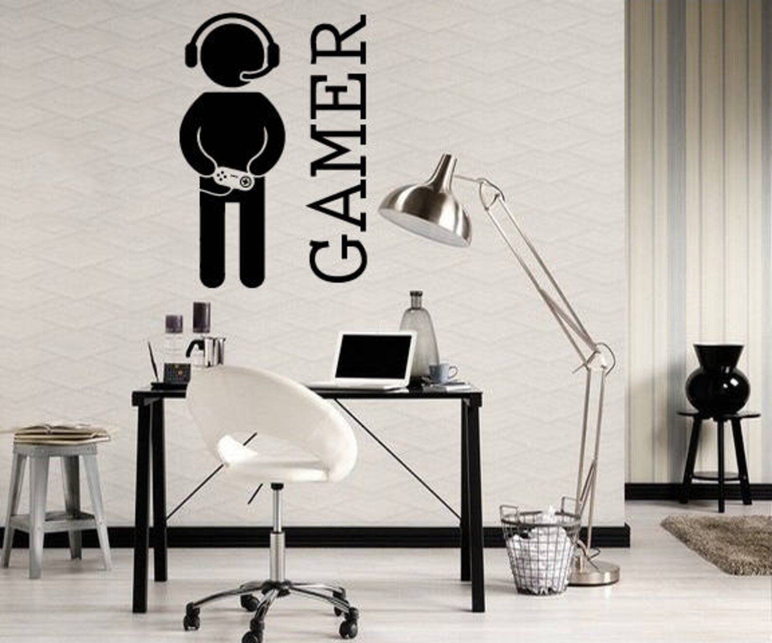 Gamepad Decal/ Wall Sticker/ Controller Wall Decal/ Game Room Etsy