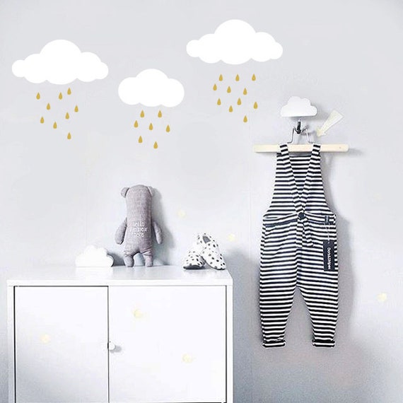 cloud nursery wall stickers