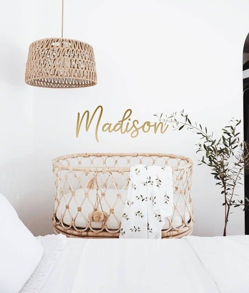 Personalized Name Wall Decal Custom Wall Sticker Gift for Etsy