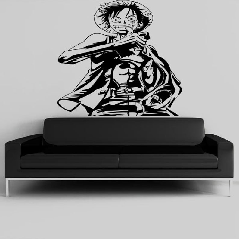 Wall Decal / Wall Decal Anime / Comics Wall Sticker / Vinyl Etsy