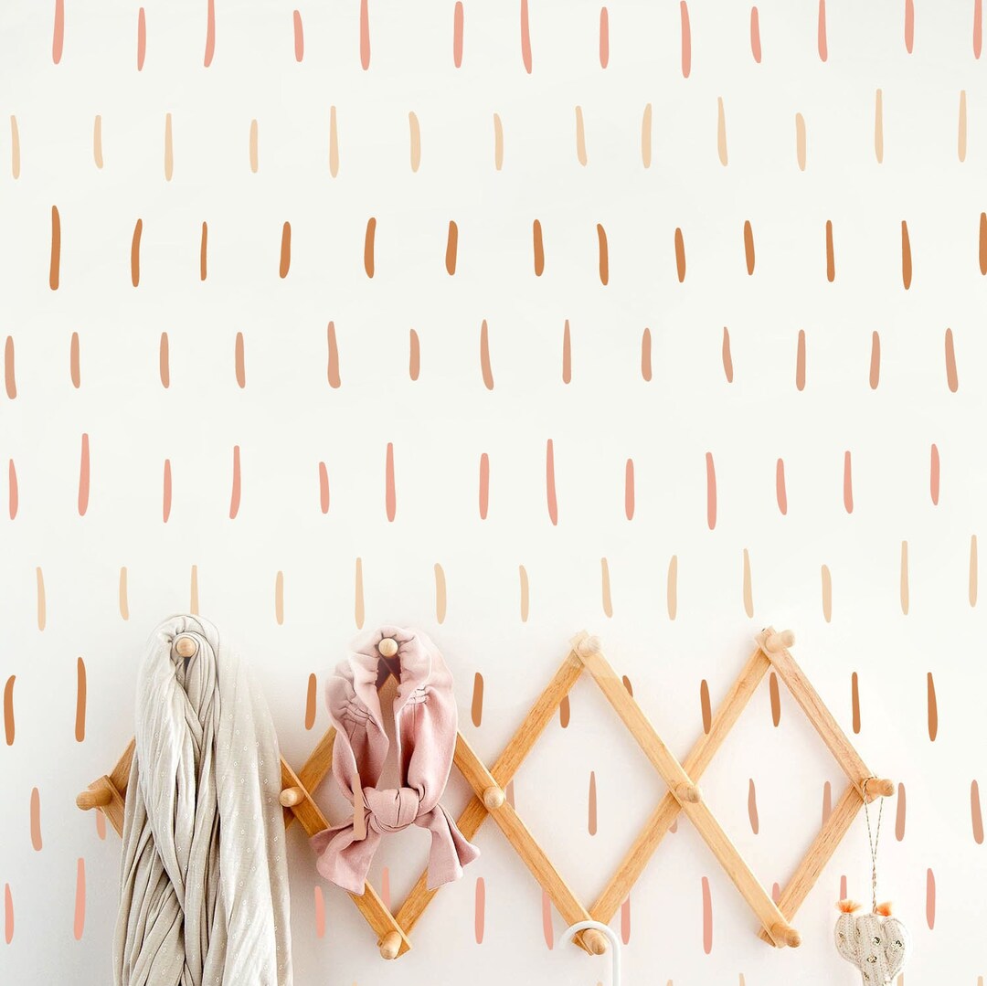 Strip Decal Line Wall Decal Hand Drawn Strip Decal Stripes Etsy