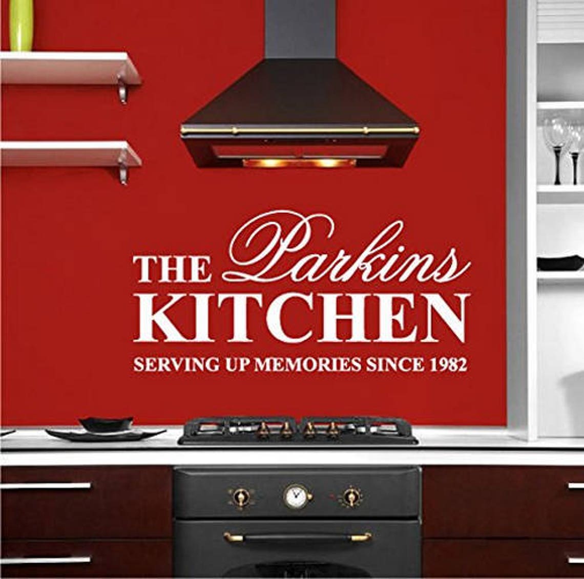 Personalized Family Name Wall Decal Sticker Custom Wall Etsy