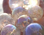 ANGEL AURA Crystals - Tumbled Medium 3 4 - 1 Spheres 22-33mm - Unicorn Quartz - Aura Amethyst Angel Aura Clear Quartz AAQuality BrazilTT