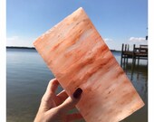 Himalayan SALT Rock Cooking Block Tile 8 quot x4 quot x1.5 quot for Building, Cooking, Cleanse Crystals, Decoration