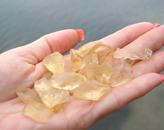 Libyan Gold Tektite Etsy