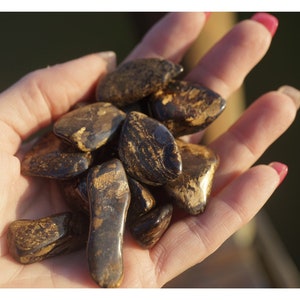 Tumbled BRONZITE Cryatals - Medium Size 15-30mm - This Healing Crystal contains the Minerals Iron and Magnesium