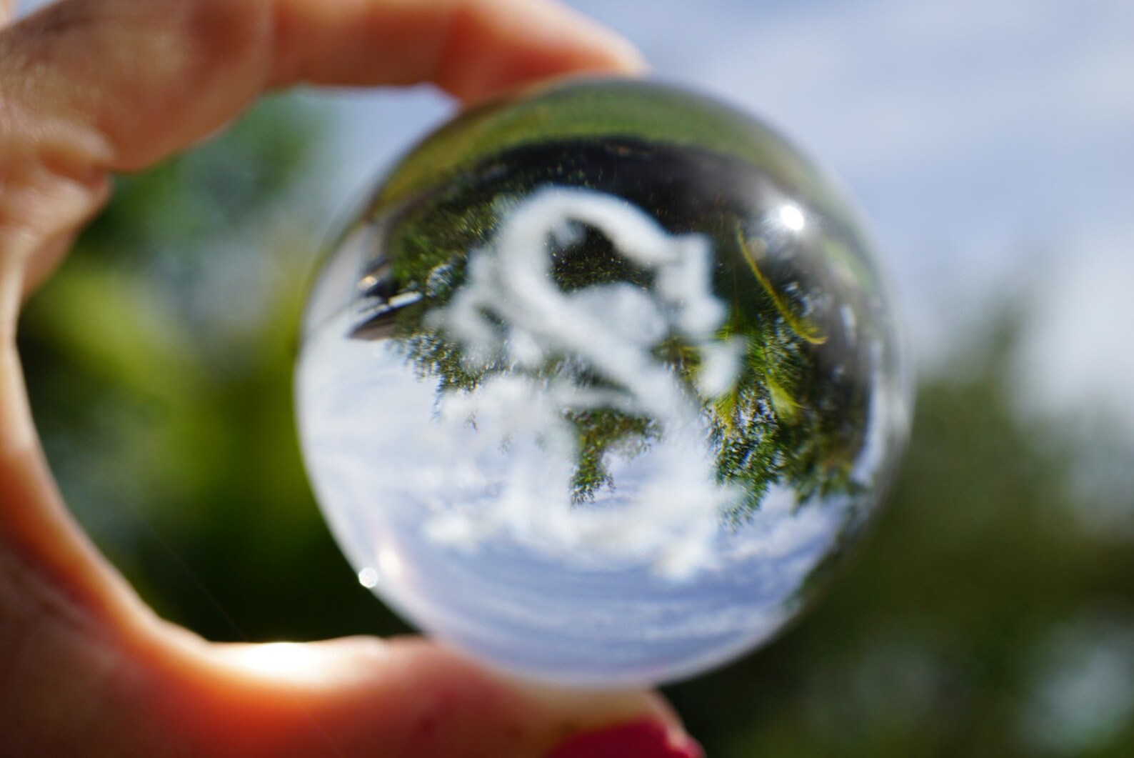 Polished Lead CRYSTAL BALL Sphere 65mm Clear Crystal Etsy
