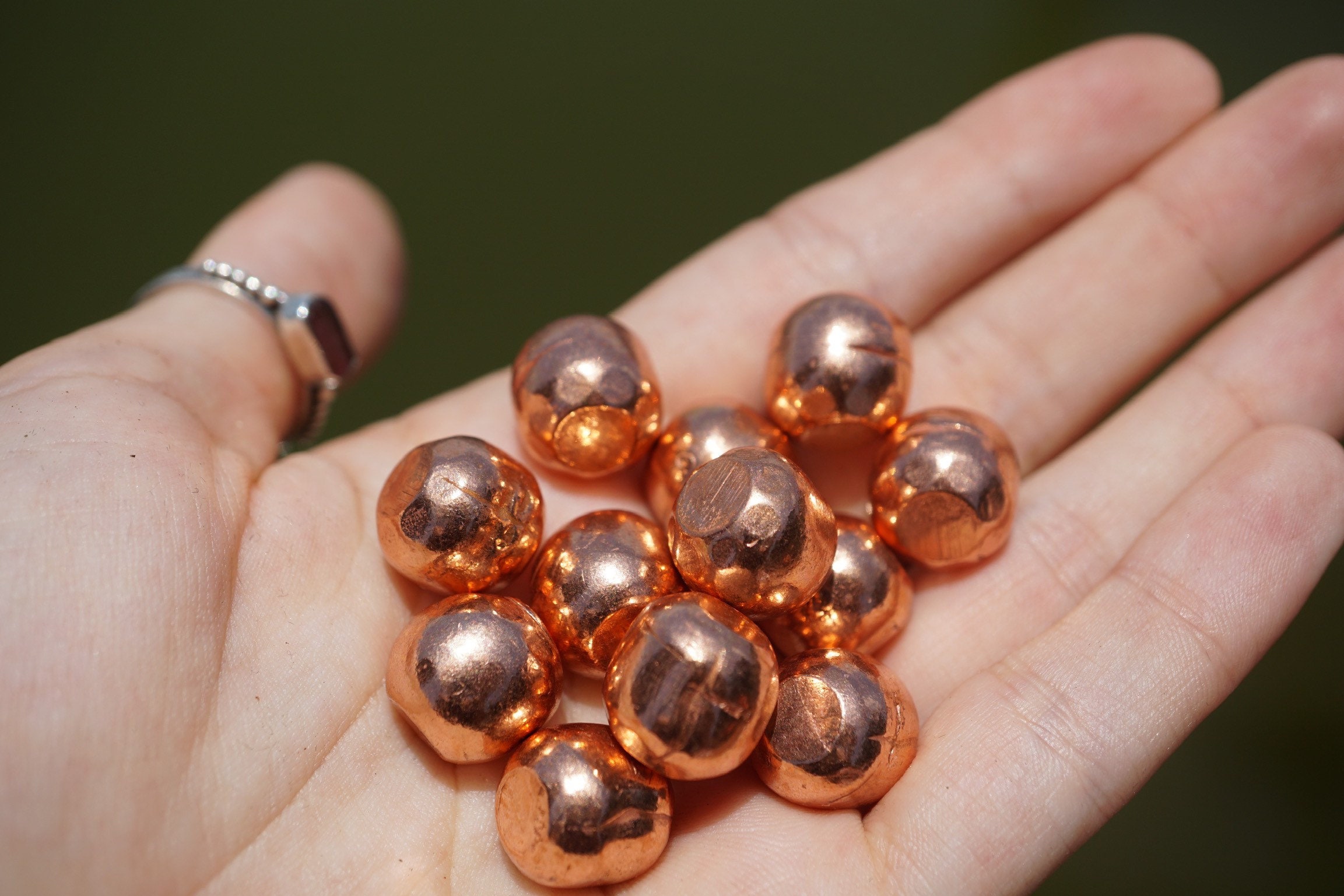 QUARKZMAN 100 Stück Kupfer-Kugellager 3mm - Reines T2 Kupfer Für Maschinenbau & DIY