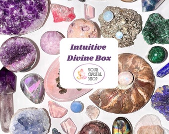 Intuitive Divine Crystal Box ~ Mystery Box ~ Themed Boxes or Intuitive Personal Boxes