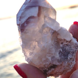 Rough and Tumbled LITHIUM QUARTZ - Lithium Quartz Cluster ~ Healing Crystal is full of the mineral Lithium - 1 lb. L16