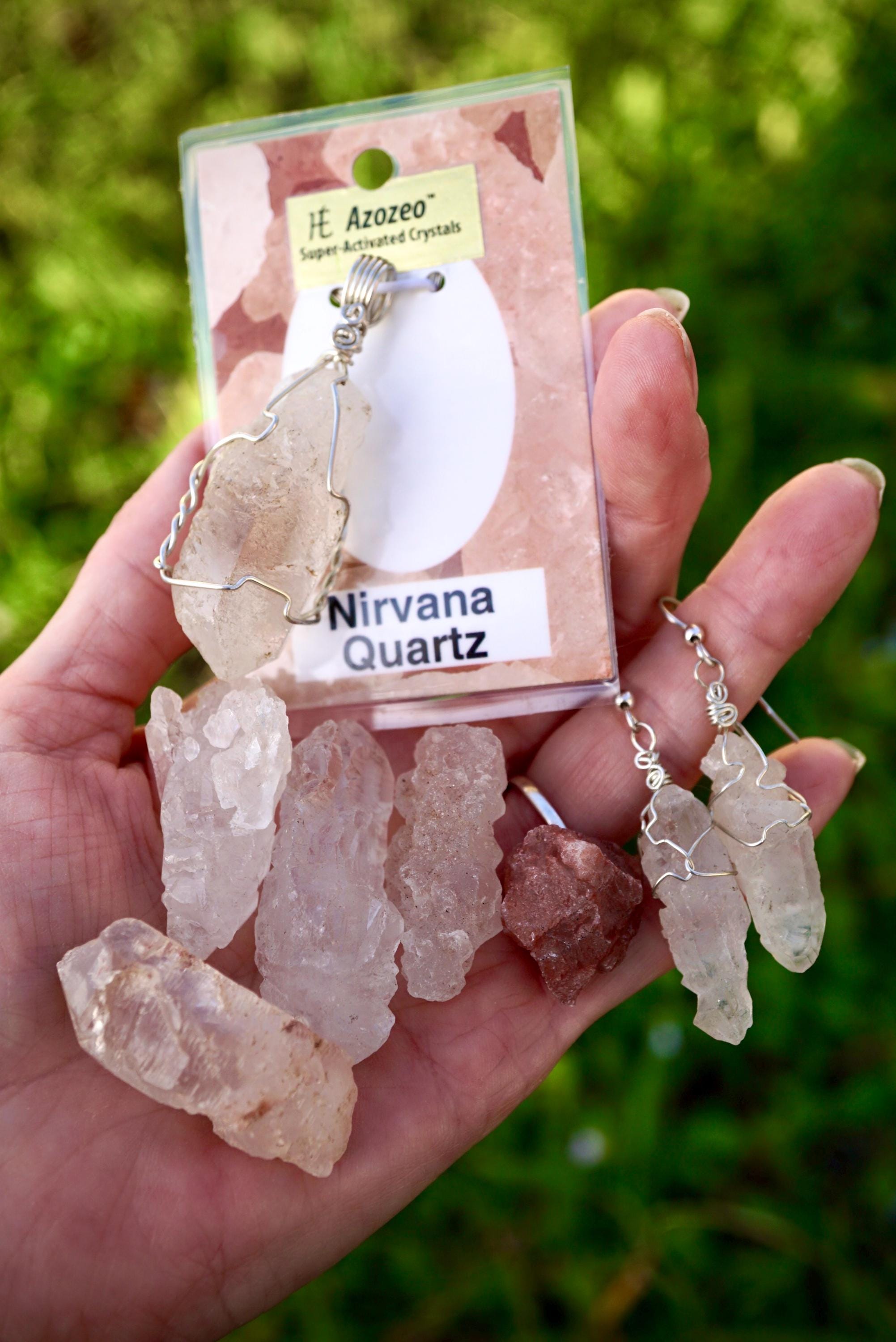 ニルヴァーナクォーツNirvana Quartz ペンダント トップ Nirvana quartz - Etsy 日本