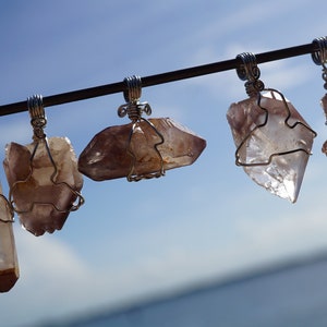 LITHIUM Quartz Pendant - 925 Silver -This Healing Crystal is full of the much needed mineral Lithium