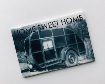 Magnet 43, Housewarming, New Home Gift, Home Sweet Home Kitchen Magnet, Trailer Decor, Trailer Trash, Trailer Sign, Camping Signs, Van Life