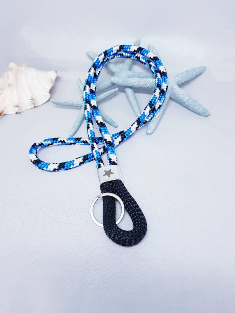 Keychain keychain for neck to hang around football fan boys Etsy