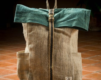 Handmade Wild Hemp Backpack