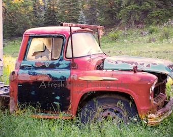 Old Rustic Farm Truck digital picture