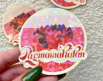 Pagmamahalan | Filipino Asian Tagalog Inspirational vinyl stationery | waterproof holographic | "Love"