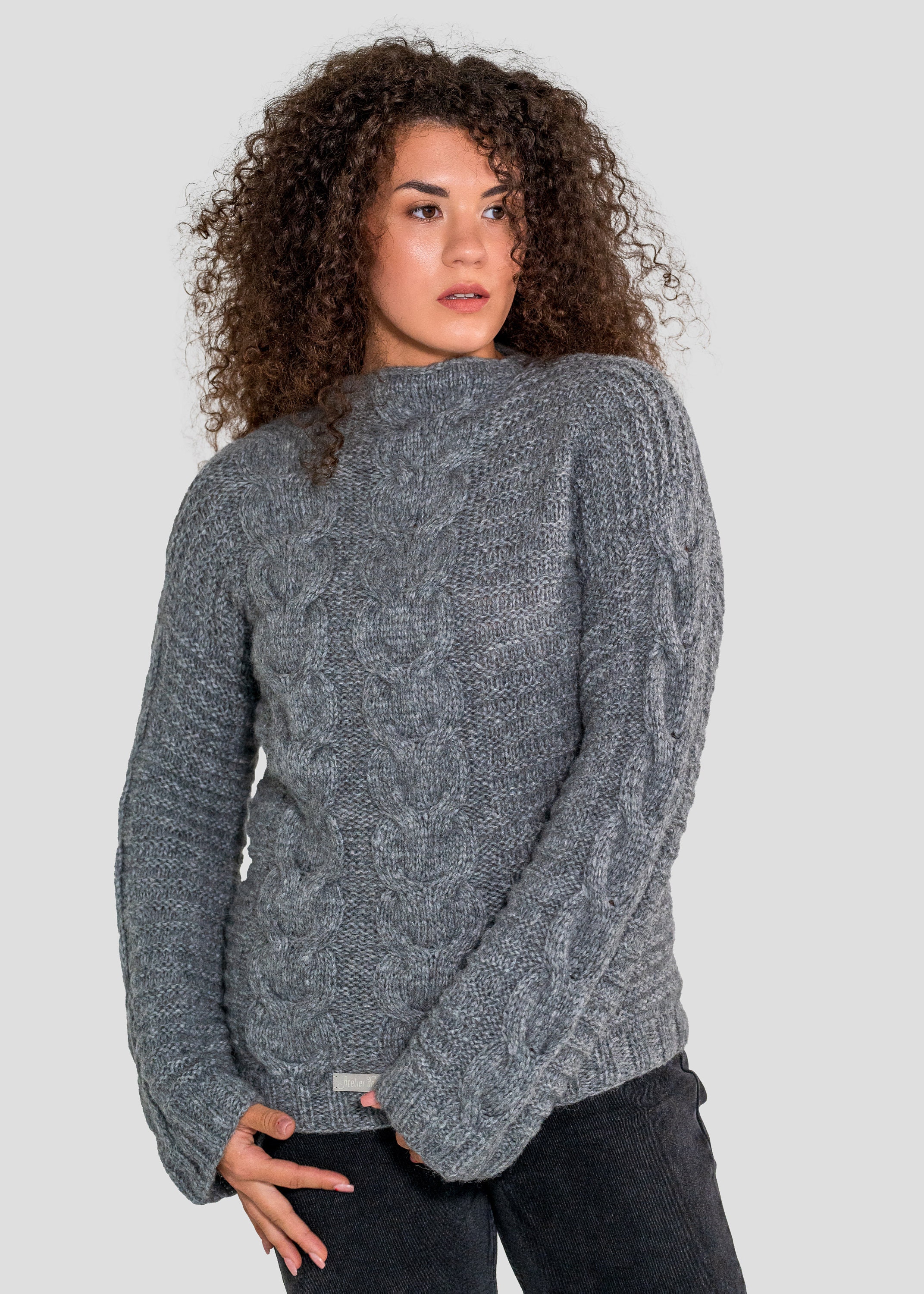 argue WOOL ALPACA HAND KNIT 【公式通販】