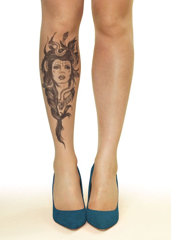 Tattoo uploaded by Gio Lopez • Medusa on Thigh • Tattoodo