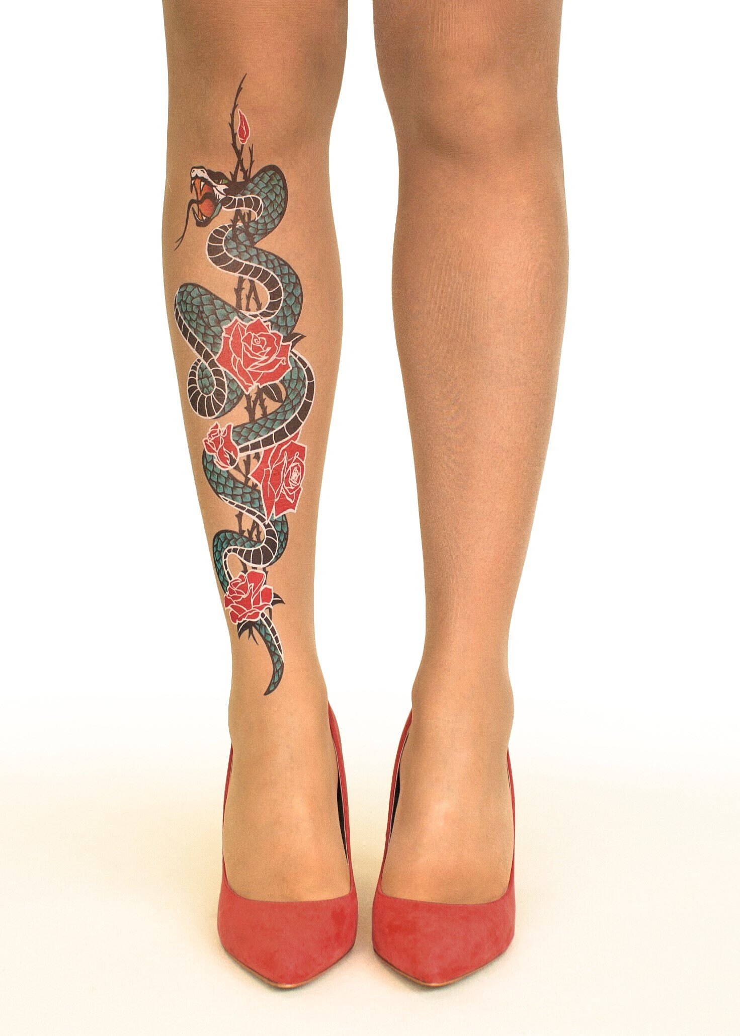 Snake leg 🖤🐍 #legtattoo #snaketattoo #legsleeve | Instagram