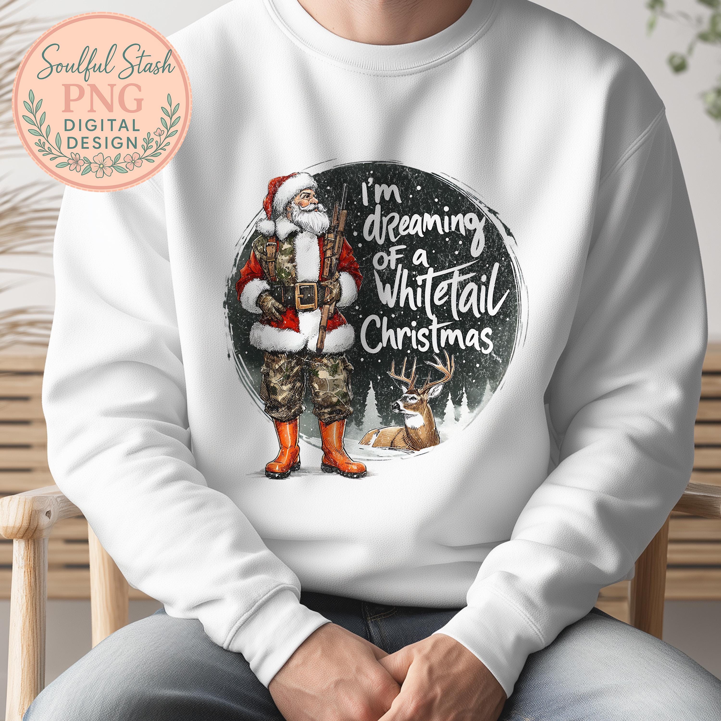 White Christmas Sweatshirt | Farmhouse Is My Style