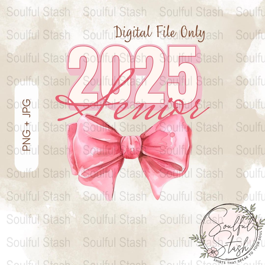 Class Of 2026 Sweatshirt - Pink Coquette Bow Design, Senior 2026 Graduation Apparel