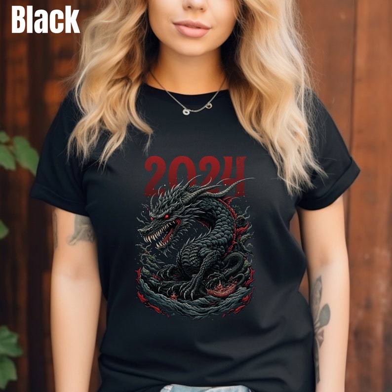 Chinese New Year 2024 Dragon T-shirt Year of the Dragon - Etsy