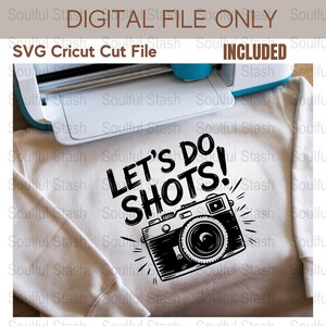 Photography Clipart Bundle PNG, Vintage Camera Digital Download, Funny Pun Sublimation Design, Film Lover Gift Idea, Oh Snap Shirt Graphic image 3