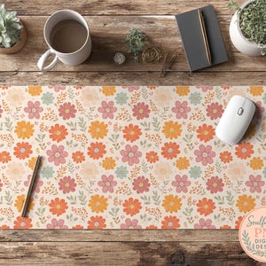Retro Flowers PNG Seamless Bundle , Pattern Print, Floral Print, Groovy 70's Seamless, Flowered Seamless Pattern, Vintage Flower image 8