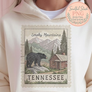 Tennessee State Stamp PNG, TShirt Design, Shirt Graphic, Sublimation Design, Digital Download, Destressed Vintage Design, Travel Shirt