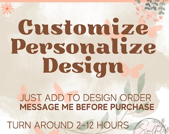 Custom PNG, Personalized SVG, Custom Cricut File, Custom Design Sublimation, Create Your Own File Design, Perfect Christmas Gift, Mom Ideas