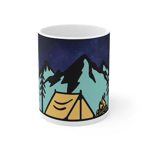 Campfire Ceramic Mug 11oz