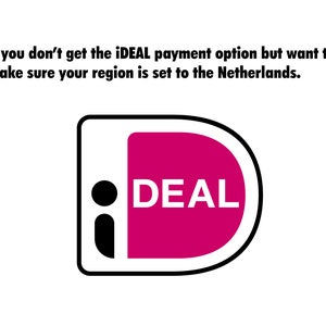 May include: A white iDEAL logo with a black outline and a red background. The logo is a stylized letter "i" with a small circle on top, followed by the word "DEAL" in white letters.