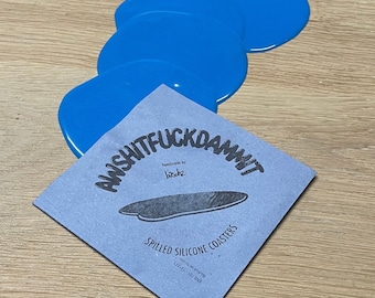 AWSFD Spilled Silicone Coasters