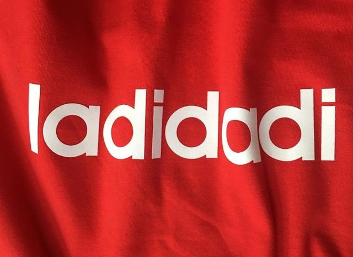 LADIDADI Tshirt Flock Edition Ladi Dadi La di da di hip hop Etsy