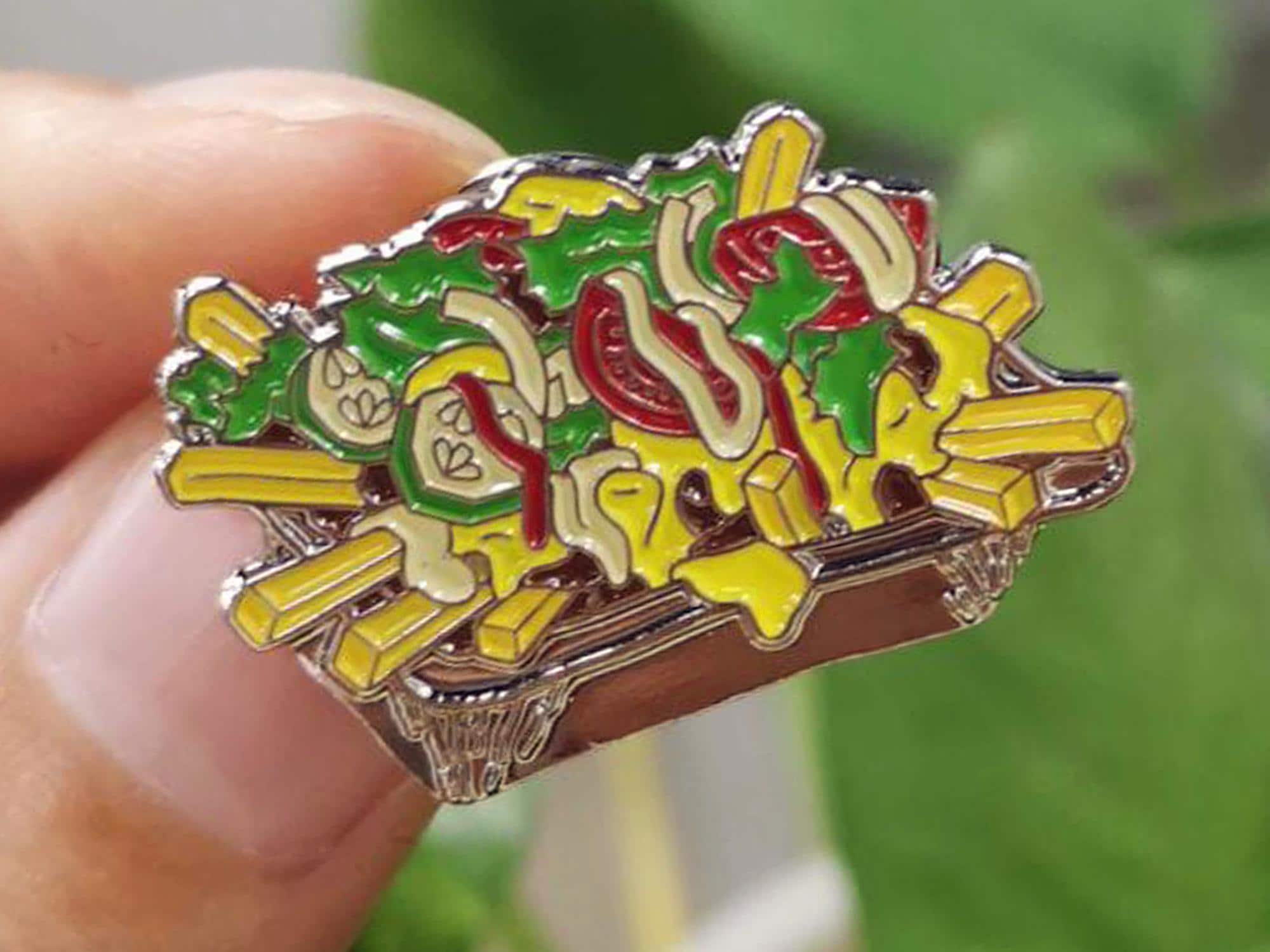 Tetrapin | Tetrapod Enamel Pin | テトラポッドエナメルピン - Etsy