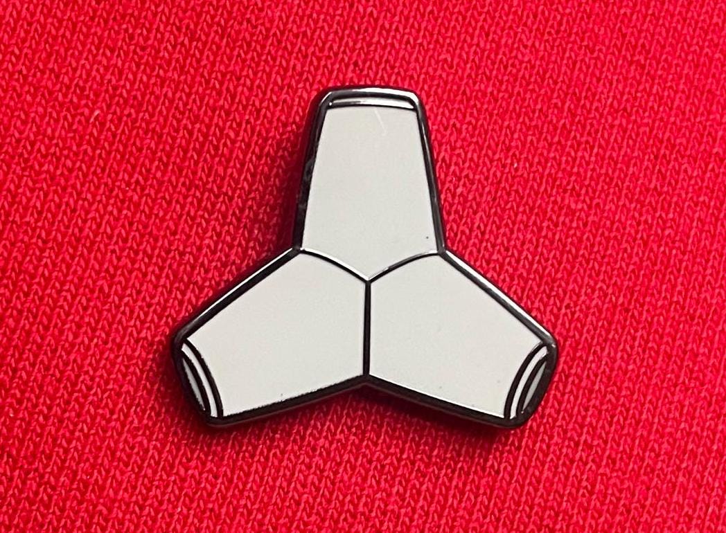 Tetrapin | Tetrapod Enamel Pin | テトラポッドエナメルピン - Etsy