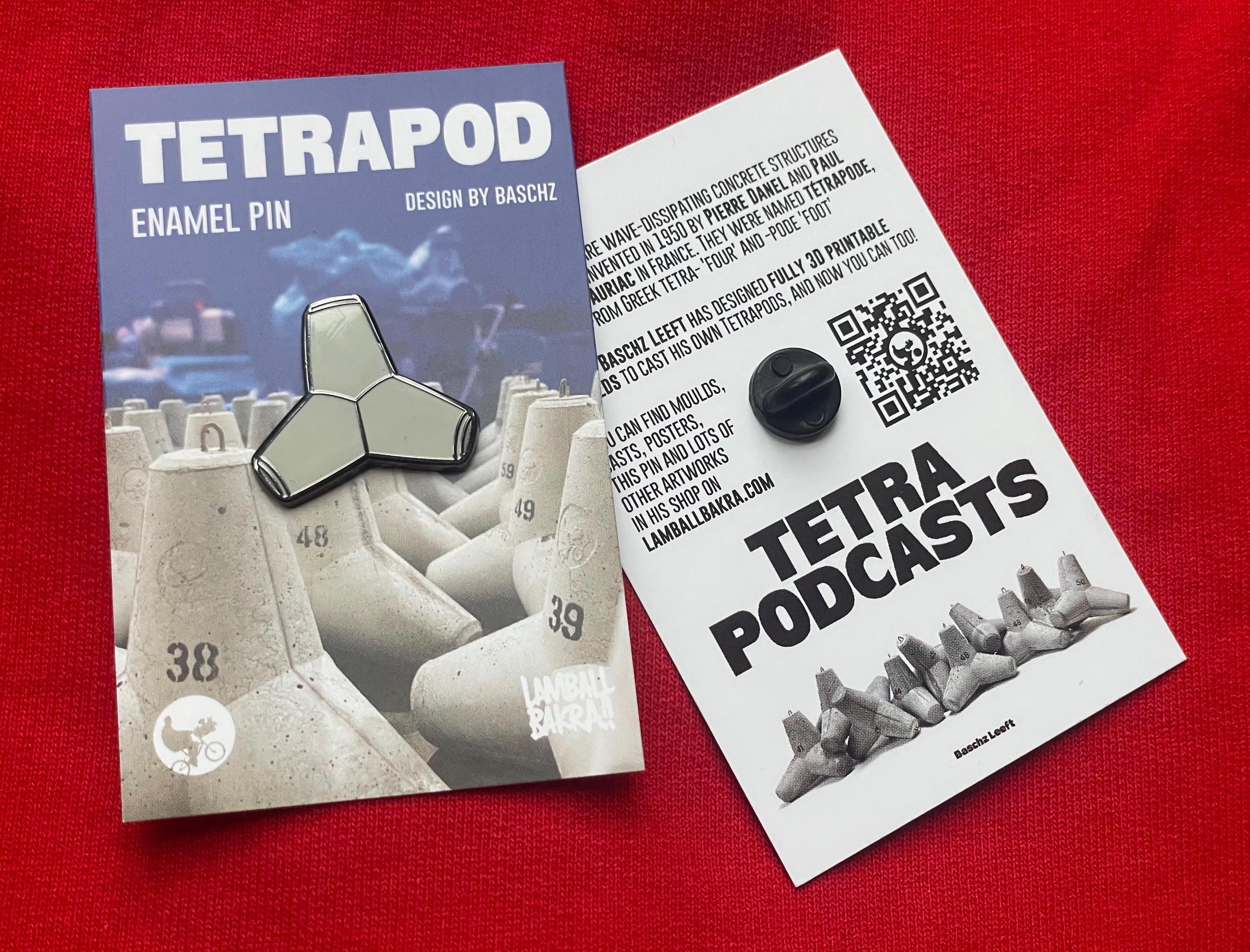 小物 tetrapod Tetrapin | Tetrapod Enamel Pin | テトラポッドエナメルピン - Etsy
