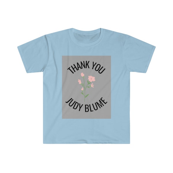 Thank You Judy Blume (pink flower)