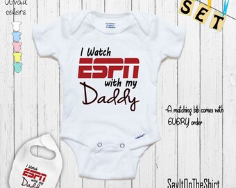 Minnesota Twins Onesie Bodysuit Shirt Love Watching With Daddy
