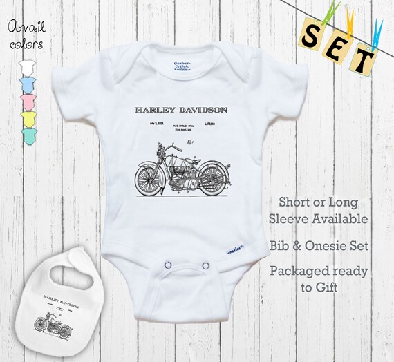 harley davidson baby onesie