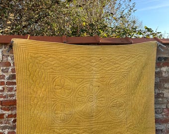 使い古したアンティーク 1880 年代ビクトリア朝クレイジーキルト