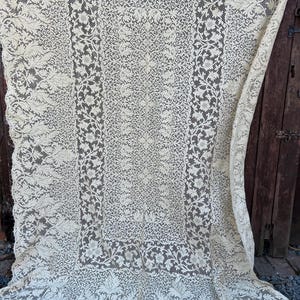 Quaker lace tablecloth - Etsy 日本