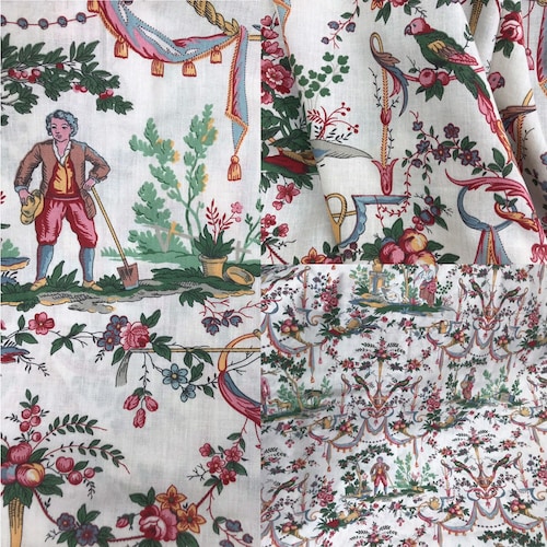 TOILE De JOUY Dress FABRIC Etsy
