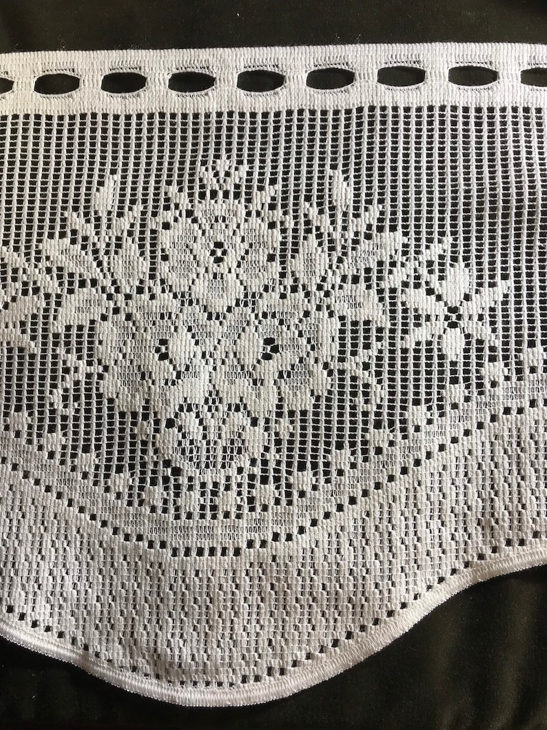 Fabric Textiles Vintage Rue De France Whit Cotton Lace Brise Bise